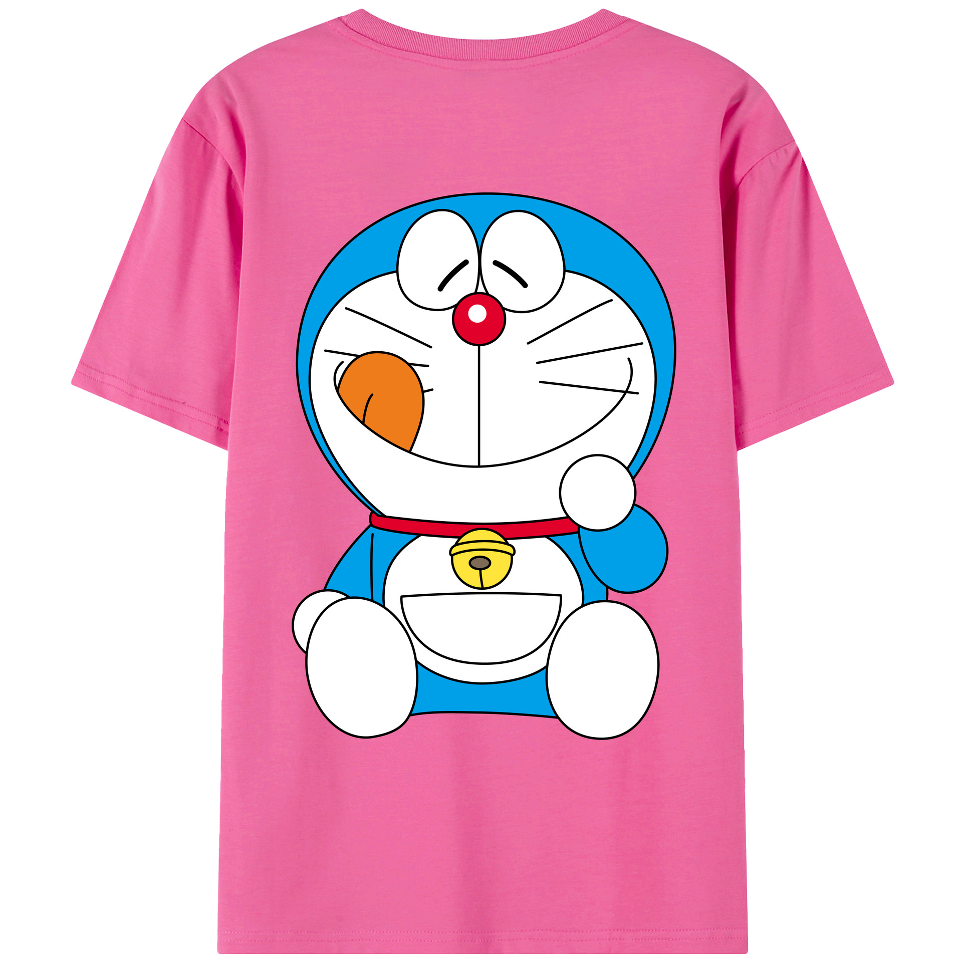 （画像用） ドラえもん Doraemon レディース半袖Tシャツ(バックプリント)